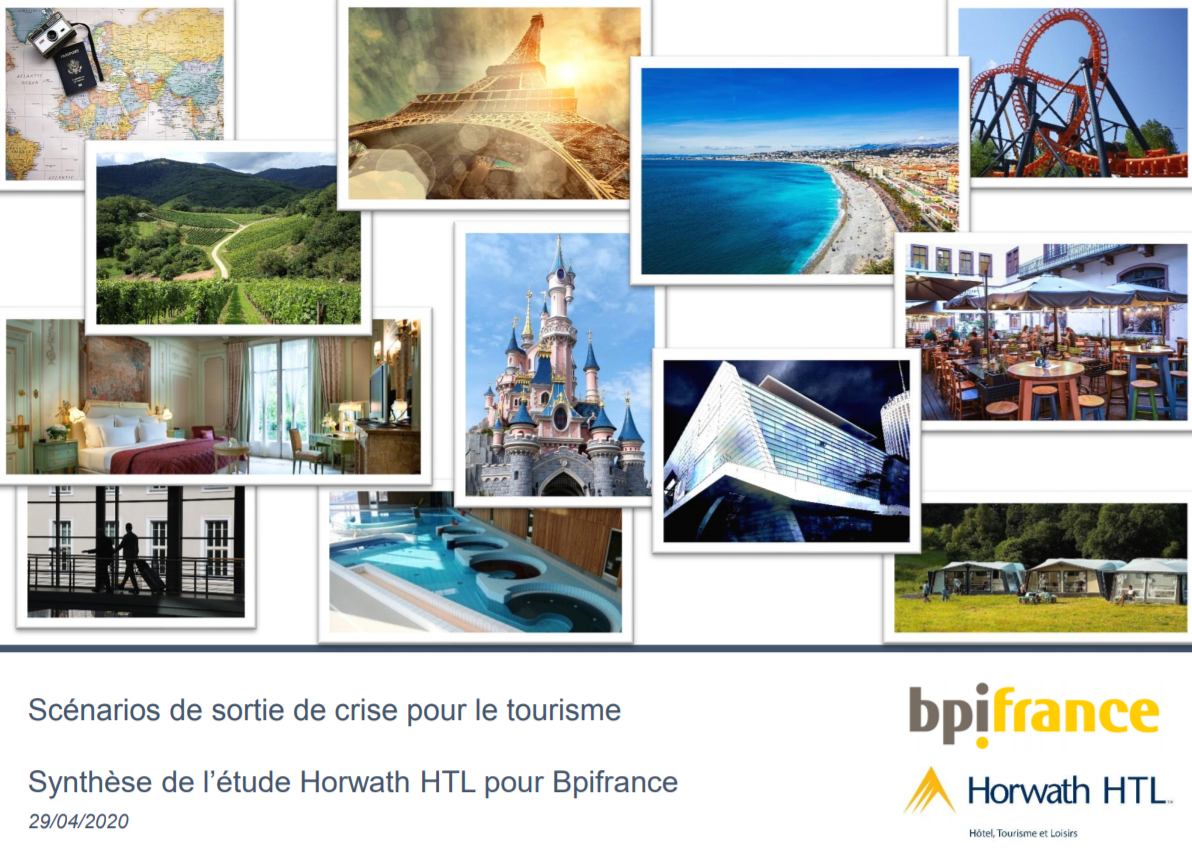 Nouvelle étude Horwath HTL France : l’impact du COVID sur le secteur du tourisme